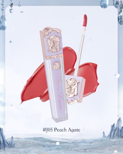 Unicorn Crystal Lip Gloss | J05 Peach Agate