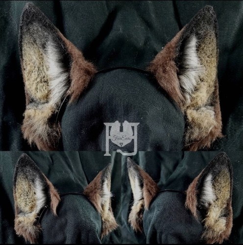 Made to Order, Dark Brown Wolf Ears
