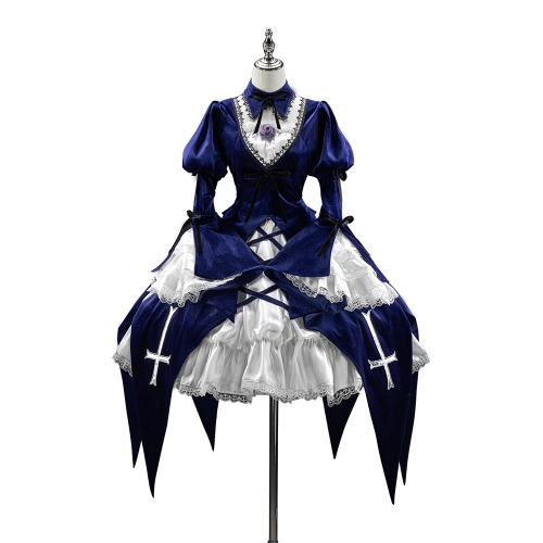 DokiDoki-SR Anime Rozen Maiden Cosplay Suigintou Lamp Costume Lolita | S-Order Processing Time Refer to Description Page