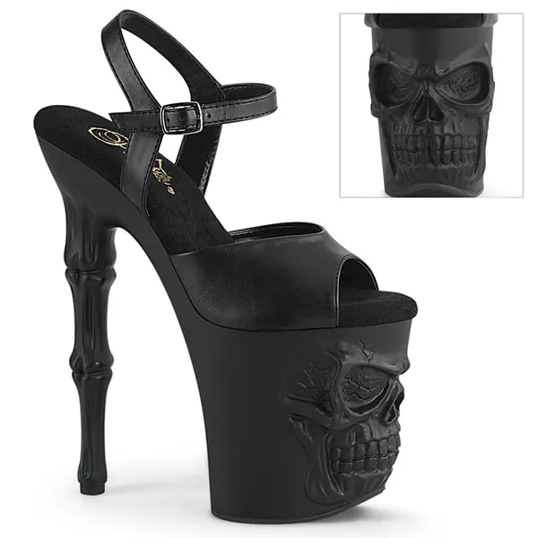 Skull pleaser heels