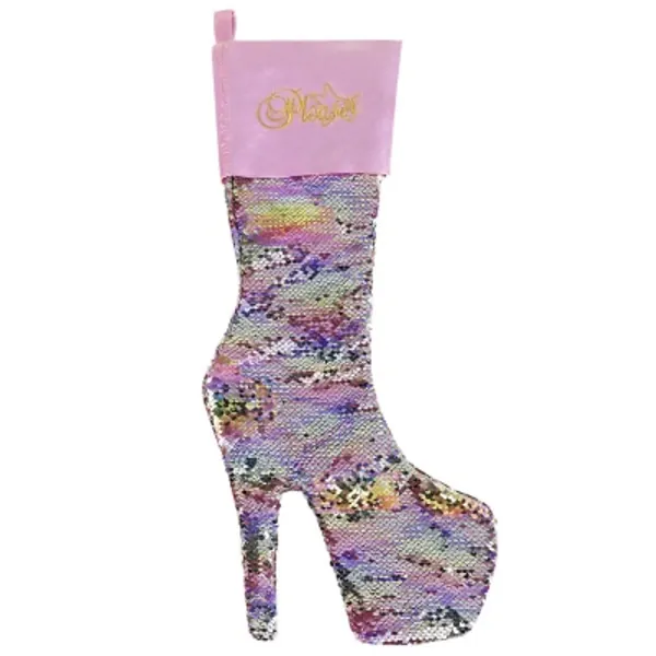 Sequined Christmas Stocking