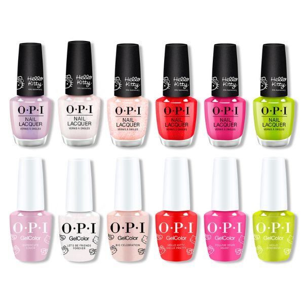 OPI - Gel & Lacquer Combo - Hello Kitty 50th Anniversary (12pc) | Default Title