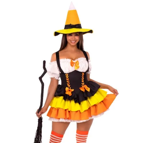 Candy Corn Witch XS