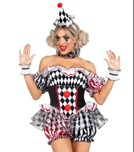 Darling Harlequin Clown XS