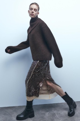 Ribbed Ankle Boots | Zara