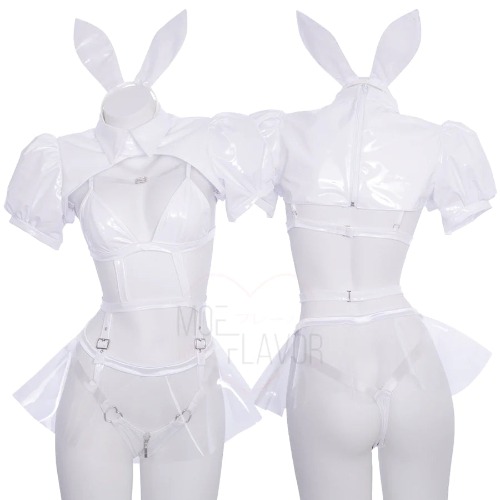 White Cyber Bunny - White / M/L