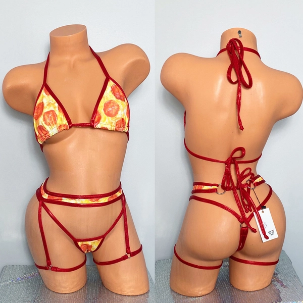 Pizza garter set
