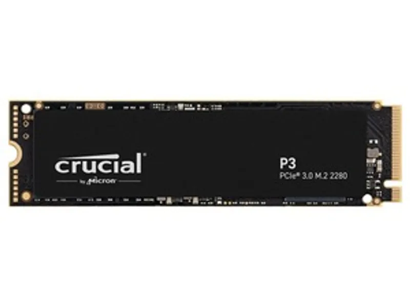 Crucial P3 4TB M.2 (2280) PCIe 3.0 NVMe SSD - CT4000P3SSD8 | Solid State Drives