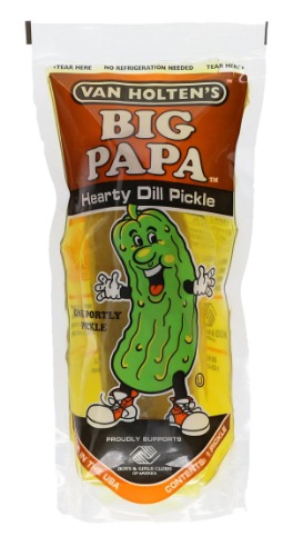 Van Holten's Big Papa Hearty Pickle (Pack of 12)