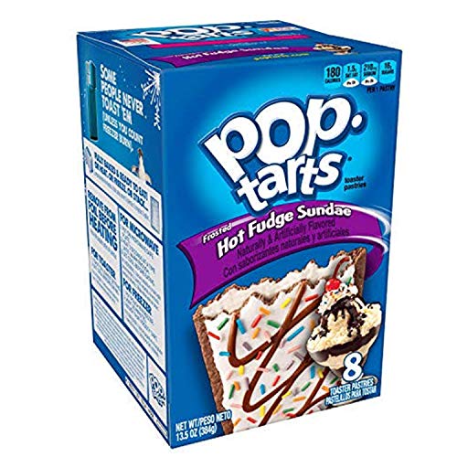 PopTarts Frosted Hot Fudge Sundae Toaster Pastries 8 Ct