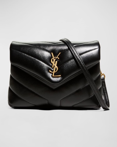 Loulou Toy YSL Crossbody Bag in Quilted Leather