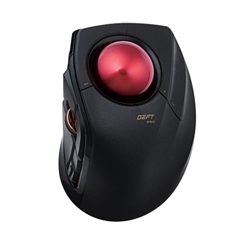 ELECOM DEFT Pro Trackball Mouse | Wireless/Wired/Bluetooth