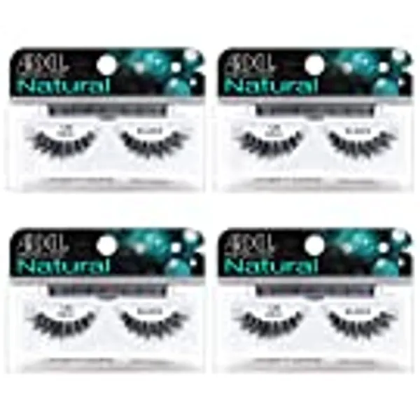 Ardell Natural Lashes False Eyelashes 120 Black (4 pack)
