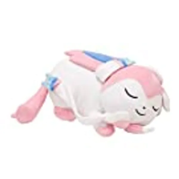 Eeveelution Big Sleep Sylveon Plush Toy Eevee Stuffed Toys Doll for Friend