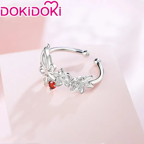 DokiDoki Anime Tian Guan Ci Fu Cosplay Hua Cheng Xie Lian Ver Earrings/Rings/Necklace/Bracelet Heaven Official's Blessing San Lang Xielian TGCF | Ring-PRESALE