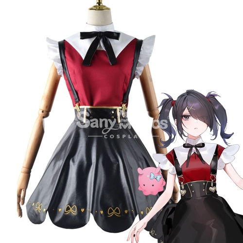 【In Stock】Game Needy Streamer Overload Cosplay Ame-chan Cosplay Costume - S