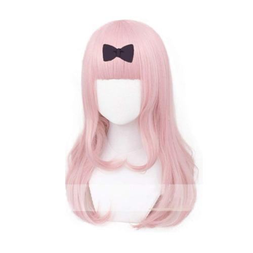 Xingwang Queen Anime Cosplay Wig Light Pink Long 55cm Women Girls' Party Wigs - 