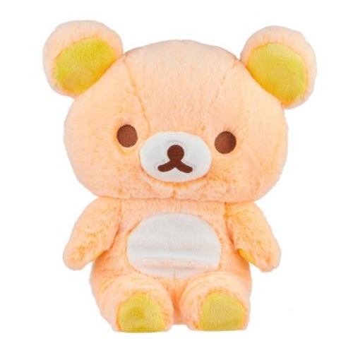 Rilakkuma San-X Original Long Pile Sherbet Series Plush - Orange