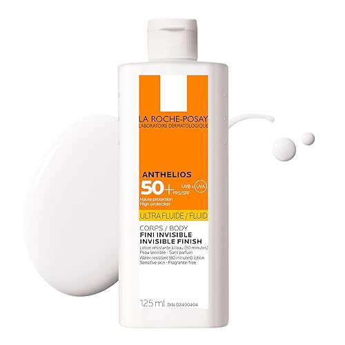 La Roche-Posay Anthelios Face Sunscreen & BUNDLE, Broad Spectrum UVA-UVB Sun Protection for all Skin Types, Lightweight, Non-Greasy Texture, Non-Comedogenic, Water Resistant, Fragrance Free - BUNDLE: LOTION SPF 60 & ULTRA FLUID SPF 50
