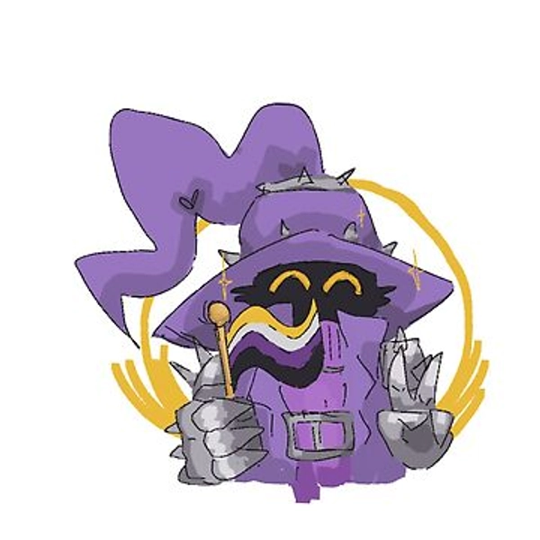 Nonbinary Pride Veigar | Sticker