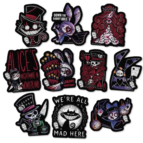 New Alice's Nightmare in Wonderland Sticker Pack | Default Title