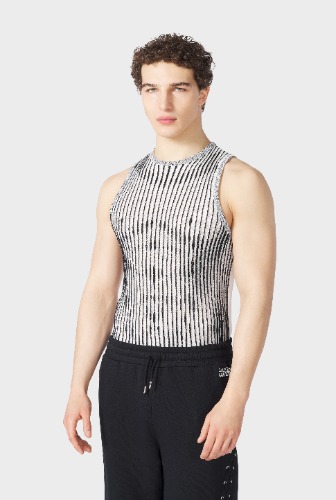 Jean Paul Gaultier - Jean Paul Gaultier | The White Lurex Tank Top