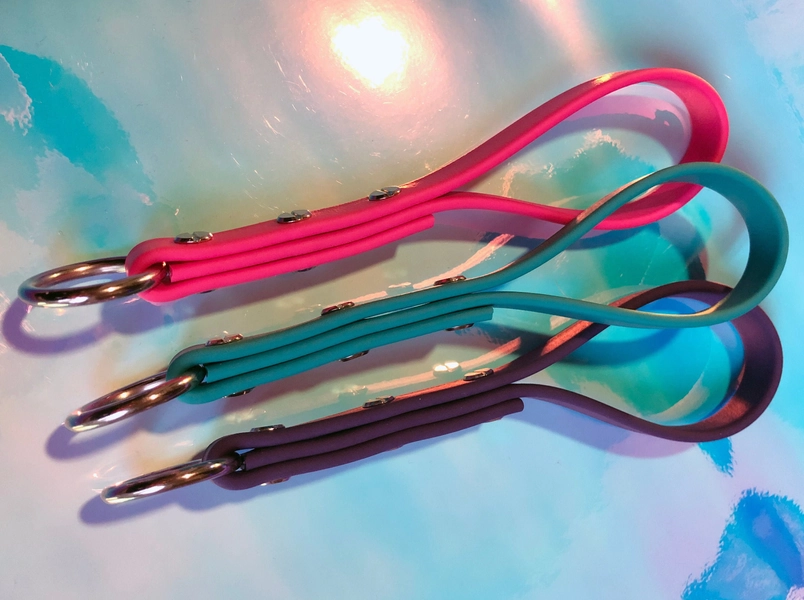MINI NEON SLAPPER - vegan leather bdsm