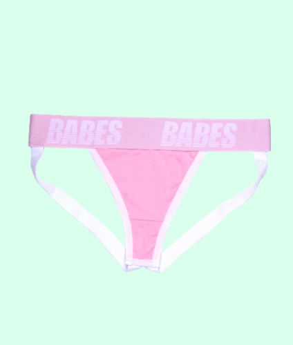 BABES PINK WAPSTRAP | L