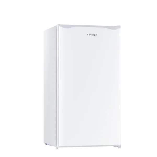 BANGSON Mini Fridge with Freezer, 3.2Cu.Ft, Reversible Door Mini Fridge, 5 Adjustable Temperatures, 38dB Low Noise, Small Refrigerator for Bedroom, Office, and Dorm, White…