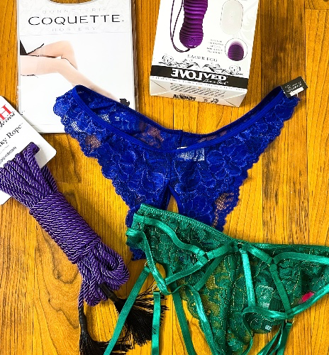 Lingerie & Toy Splurge Reimbursement 