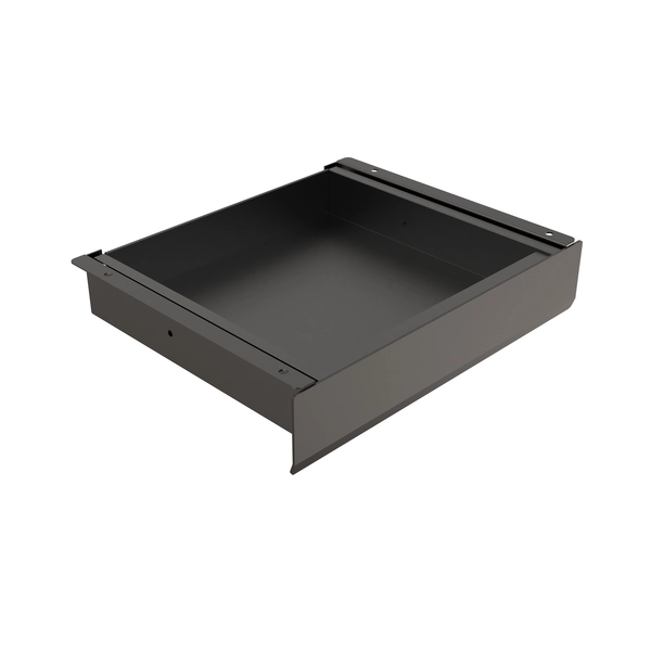 Loctek SS007L Black Slim Under Desk Drawer - Size 45x24x7cm Fits For Loctek Standing Desk Storage Pull Out Drawer