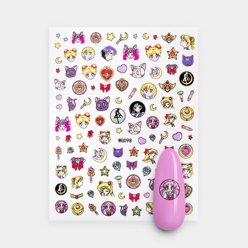 Sailor Moon Nail Stickers | Default Title