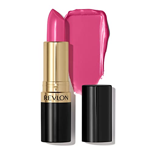 Revlon Super Lustrous Lipstick, High Impact Lipcolor with Moisturizing Creamy Formula, Infused with Vitamin E and Avocado Oil in Pinks, Pink Promise (778) 0.15 oz - Pink Promise - 0.15 Ounce (Pack of 1)