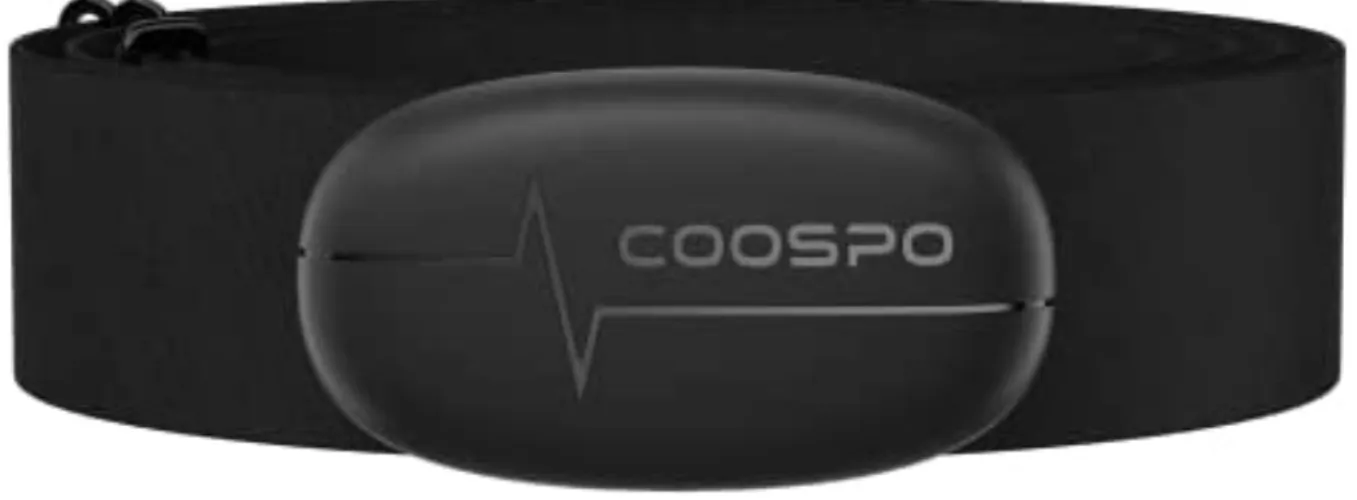 COOSPO H6 Heart Rate Monitor Chest Strap Bluetooth 4.0 ANT+ IP67 Chest Heart Rate Sensor for Peloton Zwift Polar DDP Yoga Map My Ride Garmin Sports Watches : Sports & Outdoors