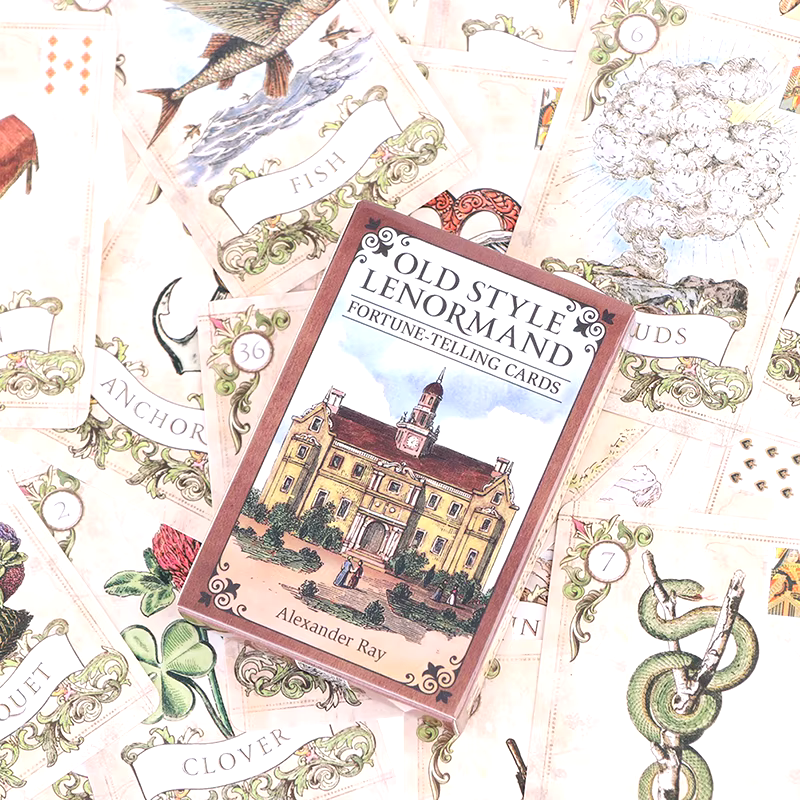 Old Style Lenormand Oracle Card Tarot Card Party Prophecy Divination Board Game - AliExpress 26