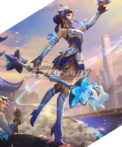  LOL Porcelain Lux Cosplay Costume