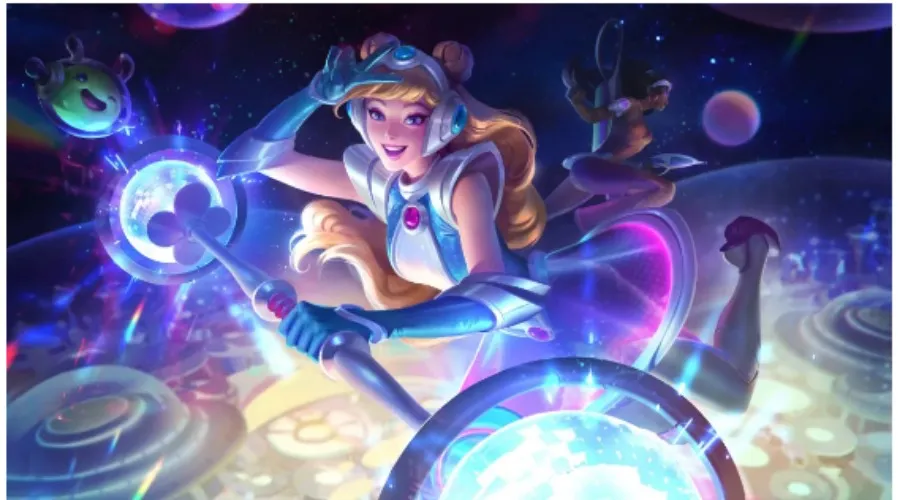 Space Groove Lux League of Legends