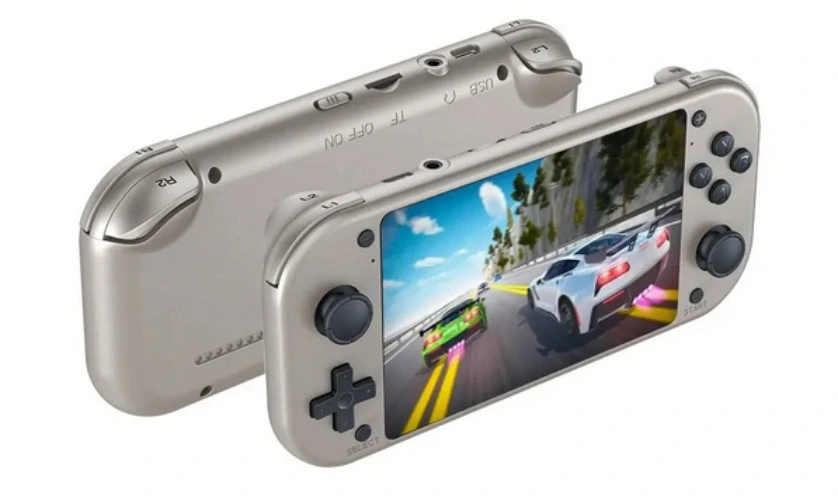 BOYHOM M17 Retro Handheld Video Game Console Open Source Linux System 4.3 Inch IPS Screen Portable Pocket Video Player for PSP