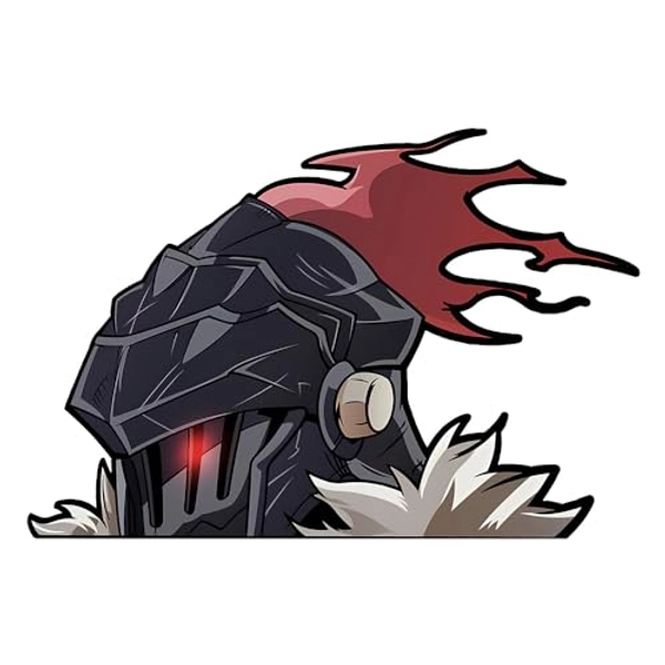 COFELEKA 5.1'' Goblin Peeking Anime Car Stickers and Decals for Window Laptop Trunk Bumper Motorcycle Scratch-Proof Vinyl