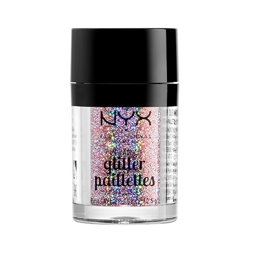 NYX PROFESSIONAL MAKEUP Metallic Glitter, Beauty Beam - Metallic Beauty Beam - 1 Count (Pack of 1)