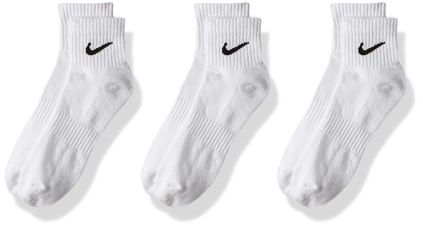 Nike Men's Everyday Cushion Ankle Socks, Pack of 3