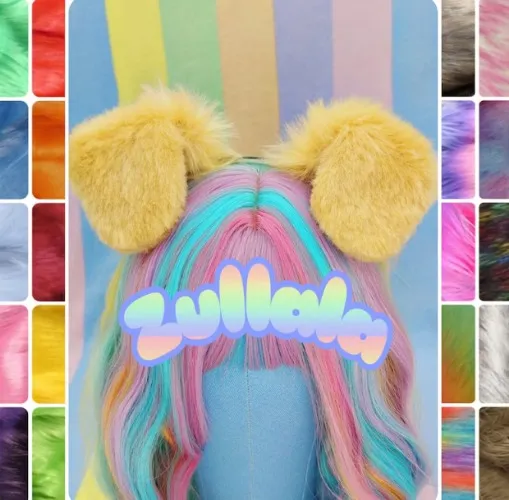 Custom Color FLOPPY puppy ears