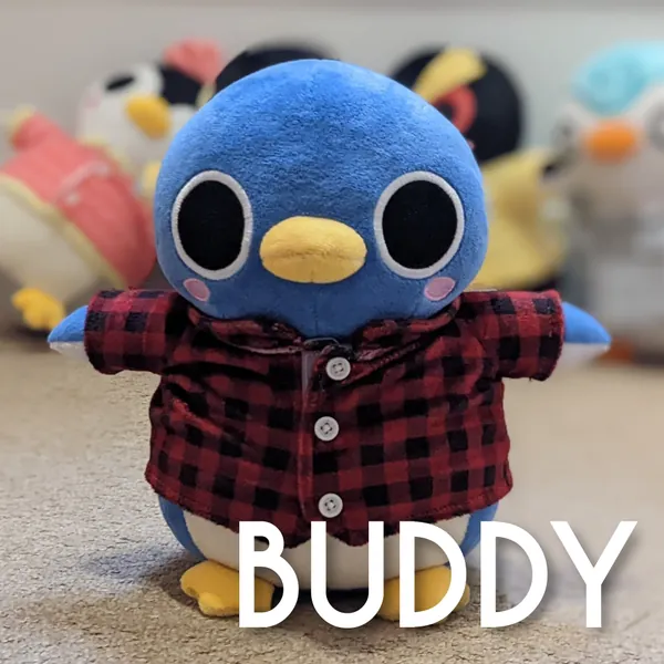 Pingki Plush Pals: Buddy the Penguin