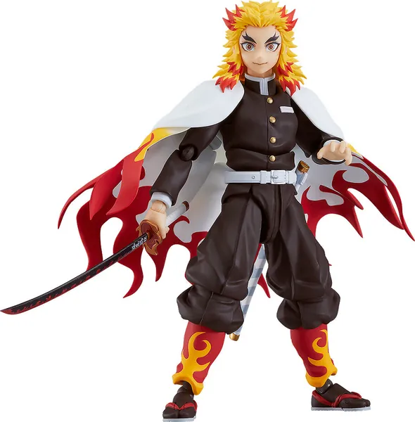 Demon Slayer: Kimetsu No Yaiba - Kyojuro Rengoku - Good Smile Company Figma Action Figure (Pre-order) Oct 2022