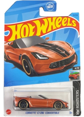Corvette C7 Z06 Convertible (HW Roadsters) - Bronze [NIP]
