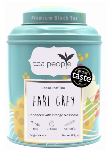 Tea People Earl Grey Loose Tea Caddy 125g