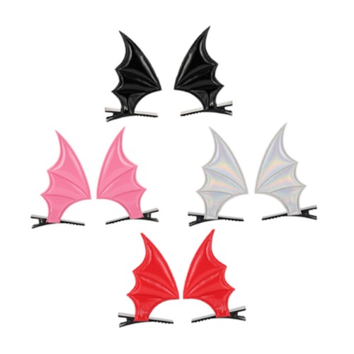 Bat wing hair Clips