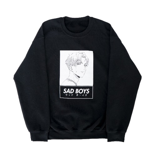 Sad Boys Reaper Crewneck Sweatshirt - Small