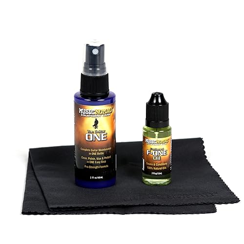 MusicNomad MN140 Premium Guitar Care 3 Piece Kit