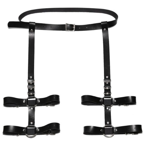 Throne | Vitaminxshe | Double Strap Garter Harness - black